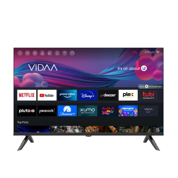 55 Inch 4K UHD Smart LED TV with Android 14.0 Frameless Design