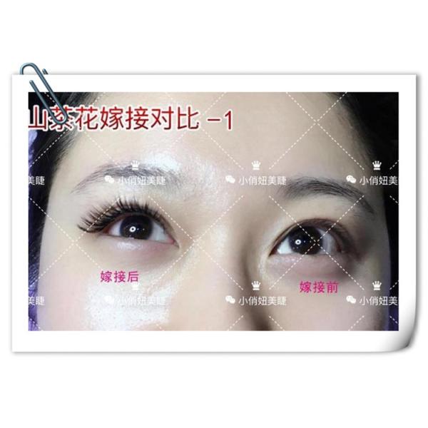Light 3D Russian Volume Eyelash Extensions , 3D Semi Permanent Eyelashes