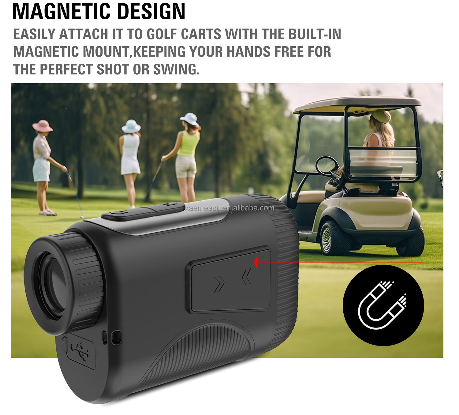 600m OEM Industrial Grade Golf Laser Rangefinder Slope Scope and Laser Distance Meter Telescope with Golf Slope Features