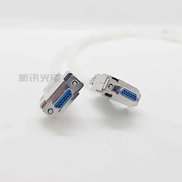 J30j Rectangular Connector J30j-15zkp-A3 Crimping with Wire 15 Core and Tail Clip Aviation.