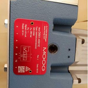Quality Moog Servo Valve with Up to 140 L/min Flow Rate 1A Rated Current and 24V 220V Voltage Electro-Hydraulic Proportional Control for sale