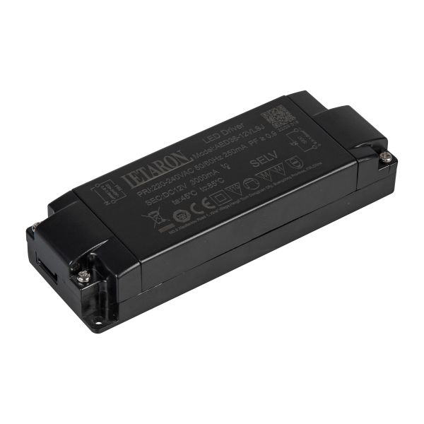 3A/1.5A Under Cabinet LED Driver 36 Watt Ouput Power With TUV-CE Certification