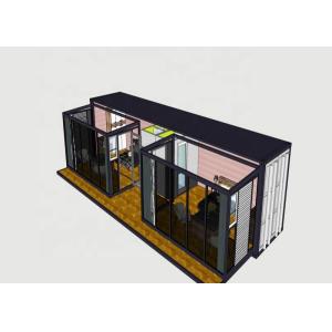 40hc  Luxury Prefabricated Expandable Container House And Customization Container House