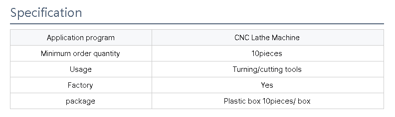 Custom Tungsten Carbide Turning Inserts with HRC50-78 Hardness and HV4700-6200 for High Performance Machining