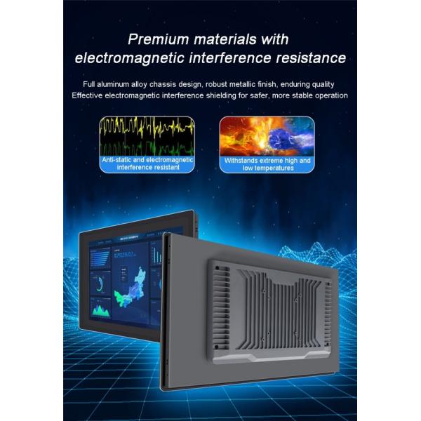 High Performance 27 Inch Embedded Industrial Touch Panel PCs 1080p Full Hd Lcd Monitor
