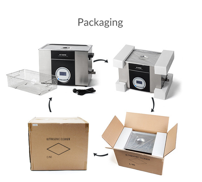 Weapons Heated Ultrasonic Cleaner Rust Removing Low Noise One Button Operation