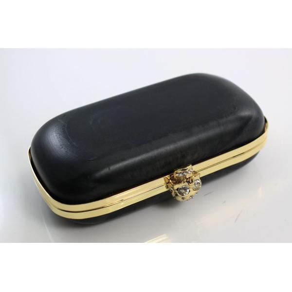Halloween Party Stone Skull Lock Box Clutch Frames Rectangle Clutch Bag Frame