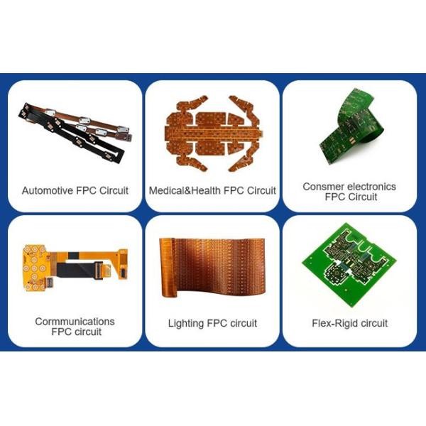 Semi Rigid Flex PcbA Factory Gold Fingers Pcb Manufacturing With Components