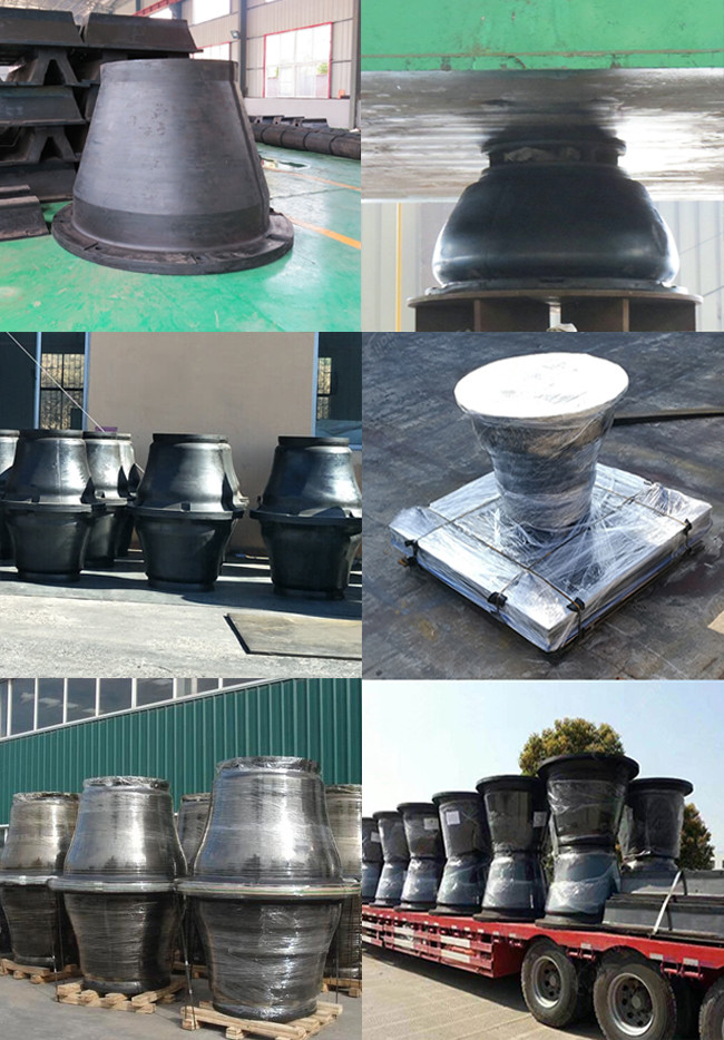 Marine Infrastructure Protection Cone Rubber Fenders Trelleborg Spc Super 500mm