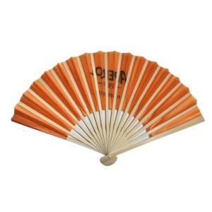 Personalized Customized Printing Bamboo Hand Fan Clack Foldable Japanese Hand