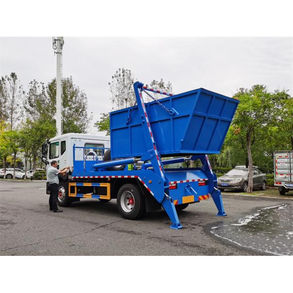 4x2 6 Wheels Swing Arm Garbage Truck 6 CBM 8 CBM 10 CBM DONGFENG Waste Management