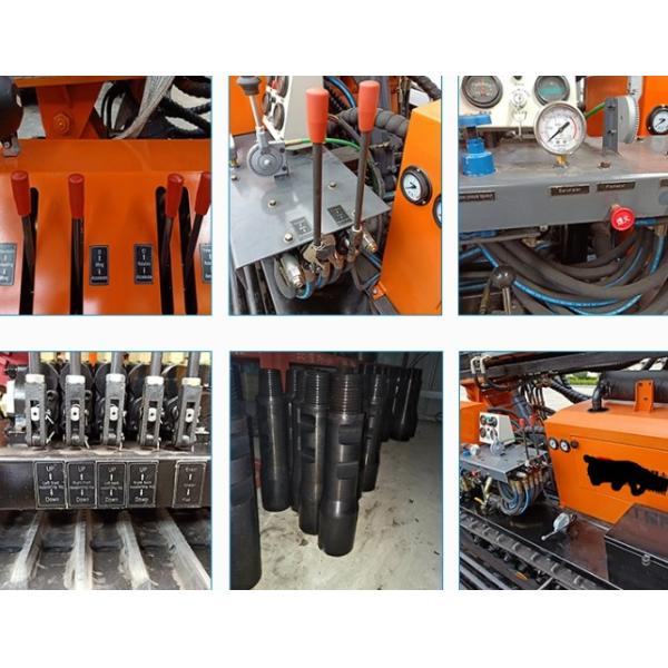 2.5km/H Portable Pneumatic Mini Borewell Drilling Machine