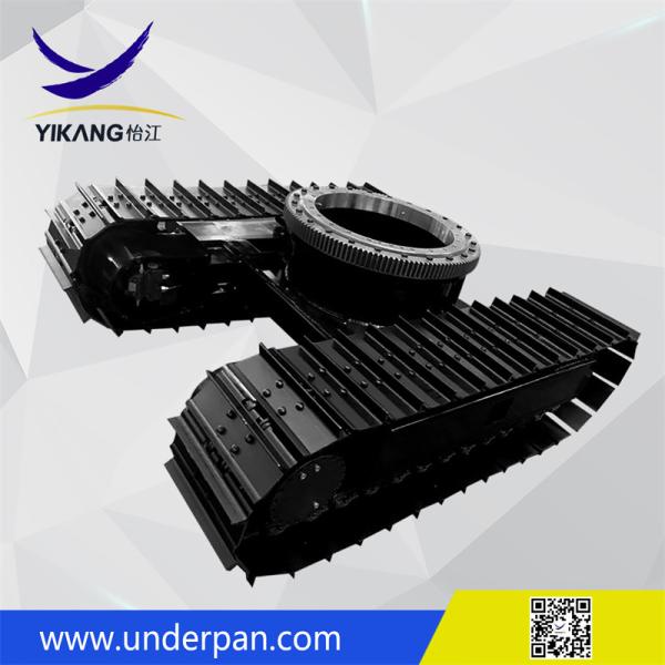 Custom underwater robot crawler rubber track undercarriage system from China