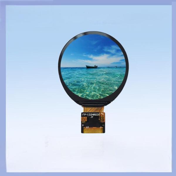 1.32-Inch Round TFT LCD Display | 360×360 Pixels High-Res, GC9C01 Driver Chip, Wide Viewing Angle, Vibrant Color for Smart Watches & Wearable Fitness