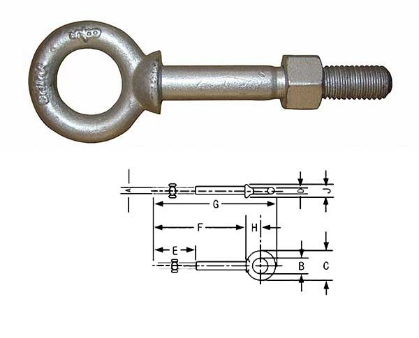 Buy JTR-BN09 Shoulder Nut Eye Bolts G-277 at wholesale prices