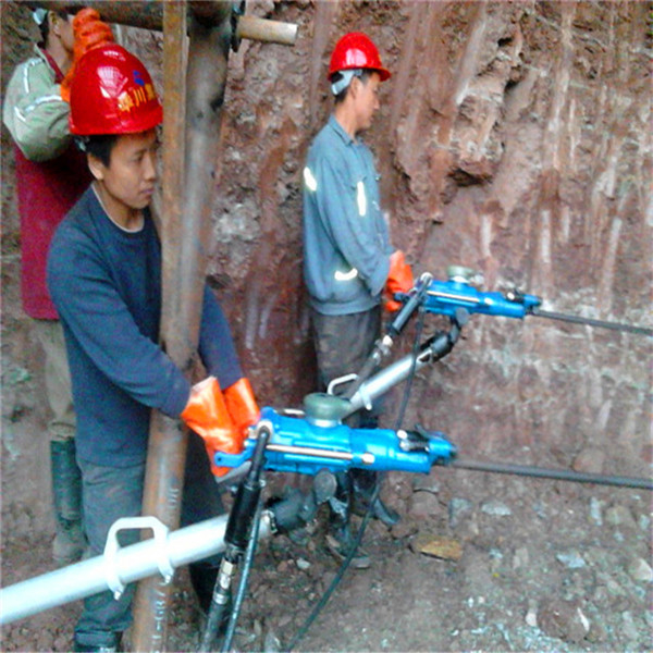 Portable YT28 Hand Held Low Noise Manual Air Leg Jack Hammer Pneumatic Jackleg Rock Drill