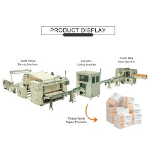 Pneumatic Counting Interfolded Facial Tissue Folding Machine N Fold