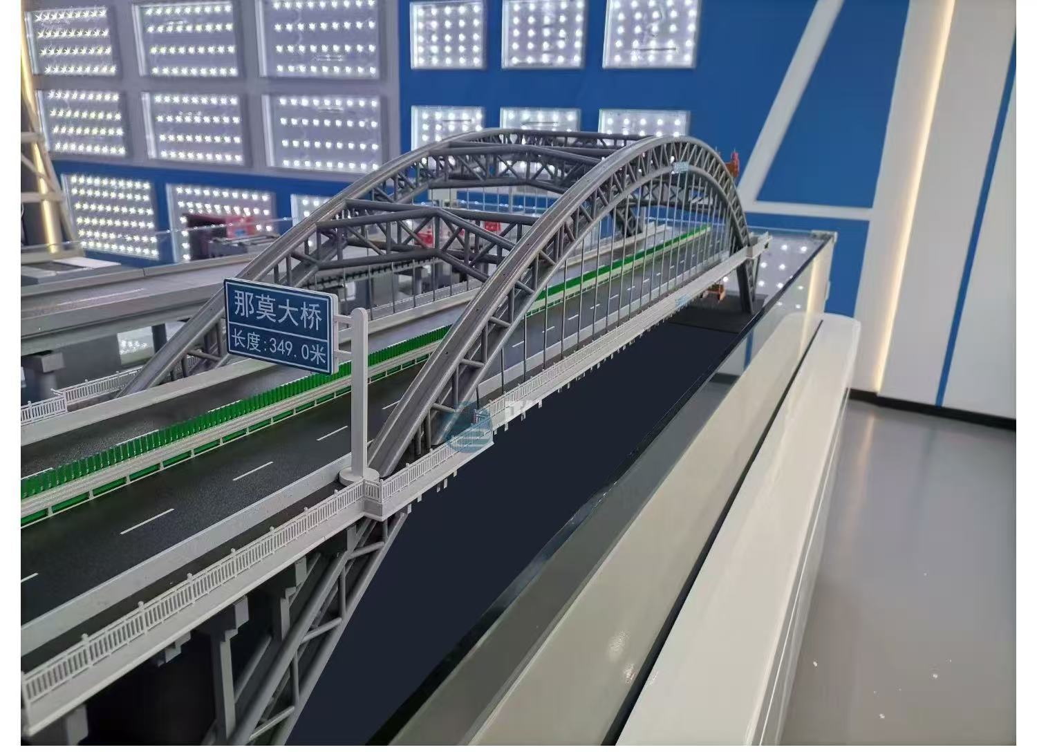 Elevated Bridge Scale Model 1:50 1:100 1:500 Bridge Building Model