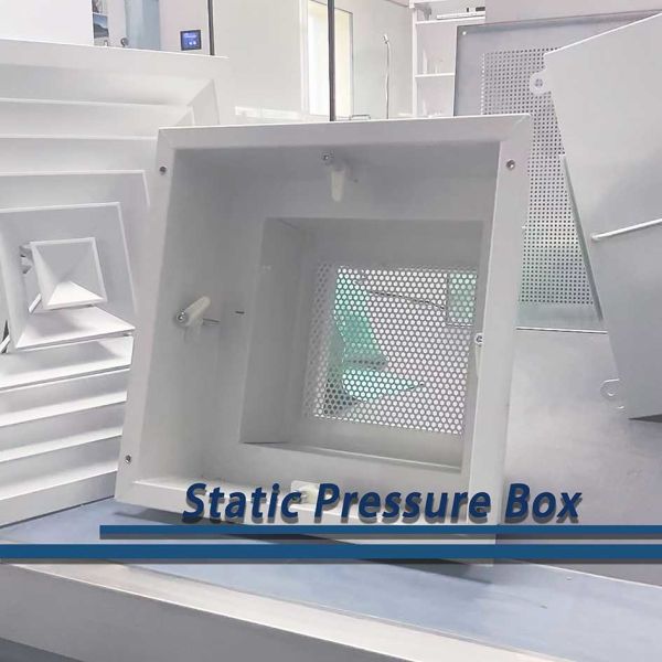 Cleanroom GMP HEPA Filter Box For Fresh Air Terminal Outlet