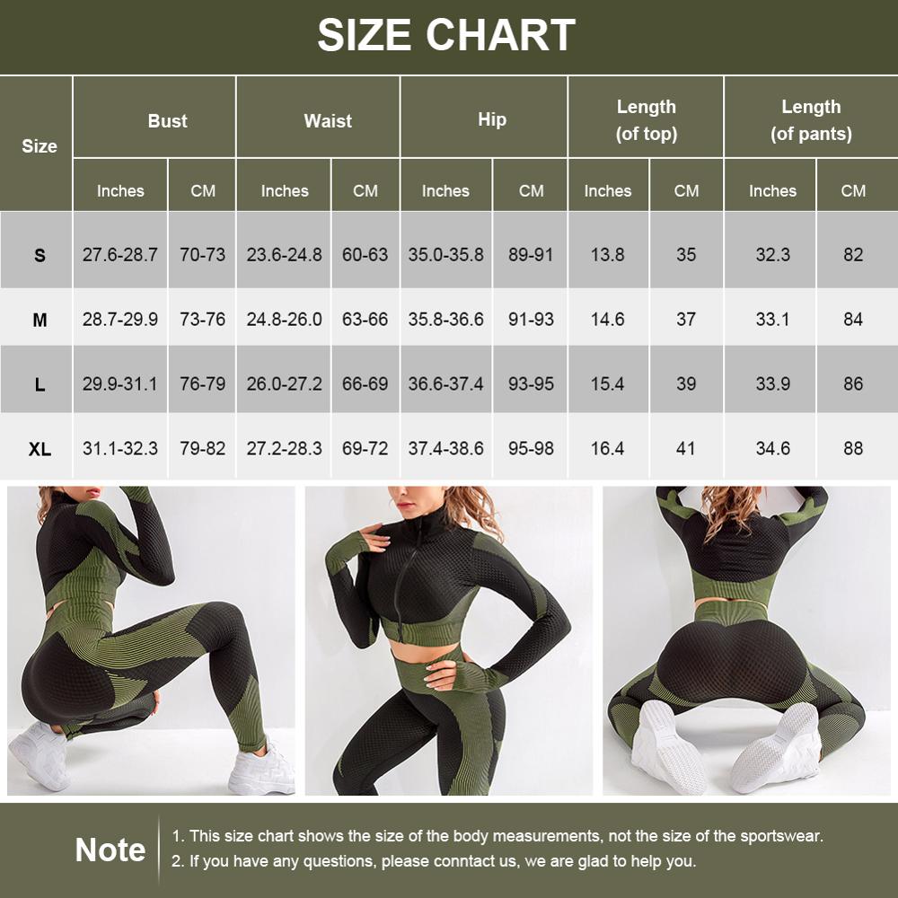 HEXIN Anti-Static Plus Size Sportswear Two Piece Womens Workout Yoga Sets Fitness