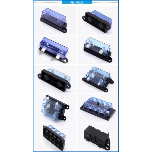 Multiple Rows Splicing ANMC Bolt On Auto Fuse Holder With Backup ANMH Fuse