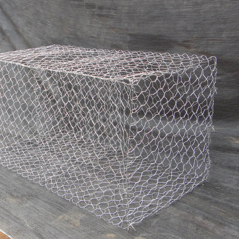 Quality 6x2x0.3m Flood Control Woven Gabion Basket Retaining Wall for sale