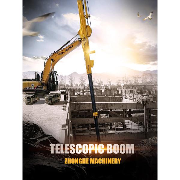 High Quality 20-Meter Three -Section Telescopic Arm with Clamshell Bucket for Sale