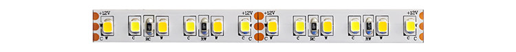 Dimmable Tunable White LED Strip Lights CCT Adjustable Color Temperature 2700K To 6500K 5050