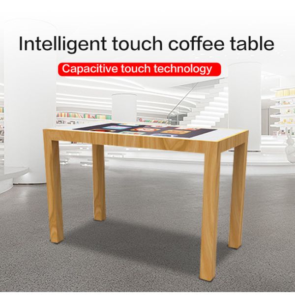 Digital Signage Interactive Touch Screen Table Multi Function Multitouch Coffee Table 43 Inch