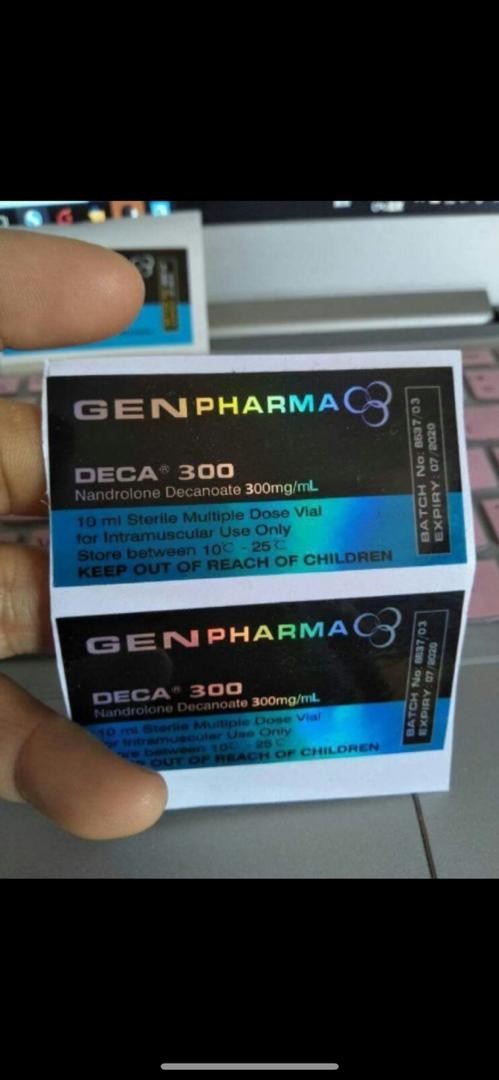 Testo Propionate 100mg Hologram Laser 10ml Vial Labels , Glossy Finish Multi Dose Vial Label