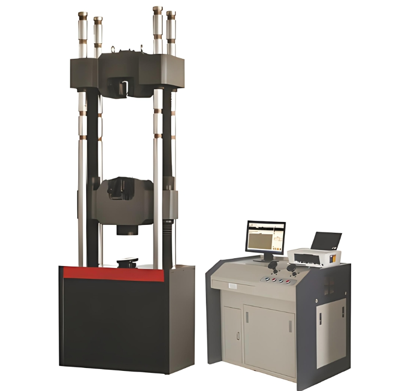 Electro Hydraulic All Purpose Material Testing Machine Microcomputer Controlled