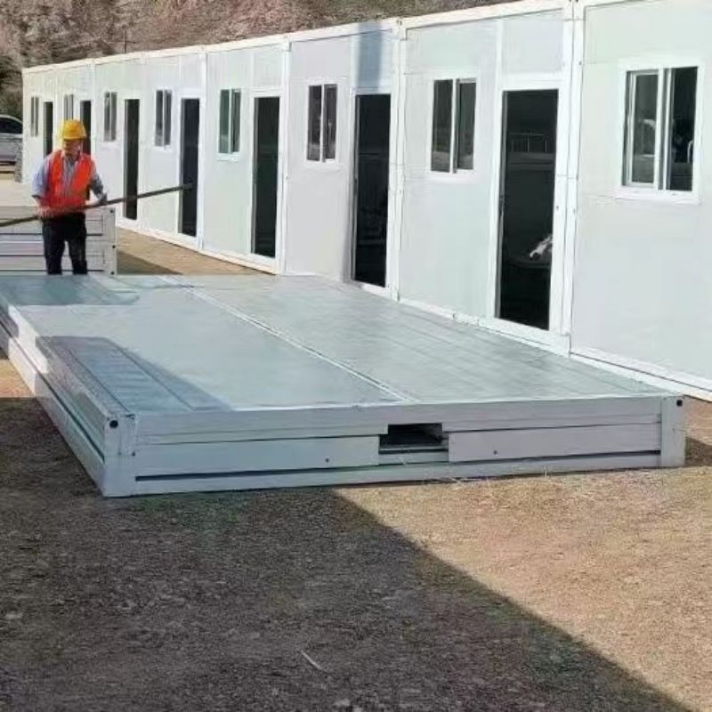 Homes Portable Office Building White or Customized Color Prefab Foldable Container Home