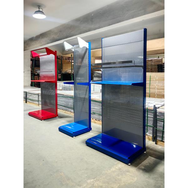 Cold Rolled Steel Pegboard Tool Display Shelf For Storage And Displaying Power Tools