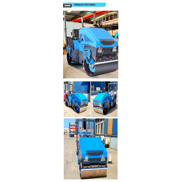 Low Price 2 Ton Road Roller Vibrating Compaction Vibratory Rolller Machine Asphalt Ride on Mini Compactor Road Roller