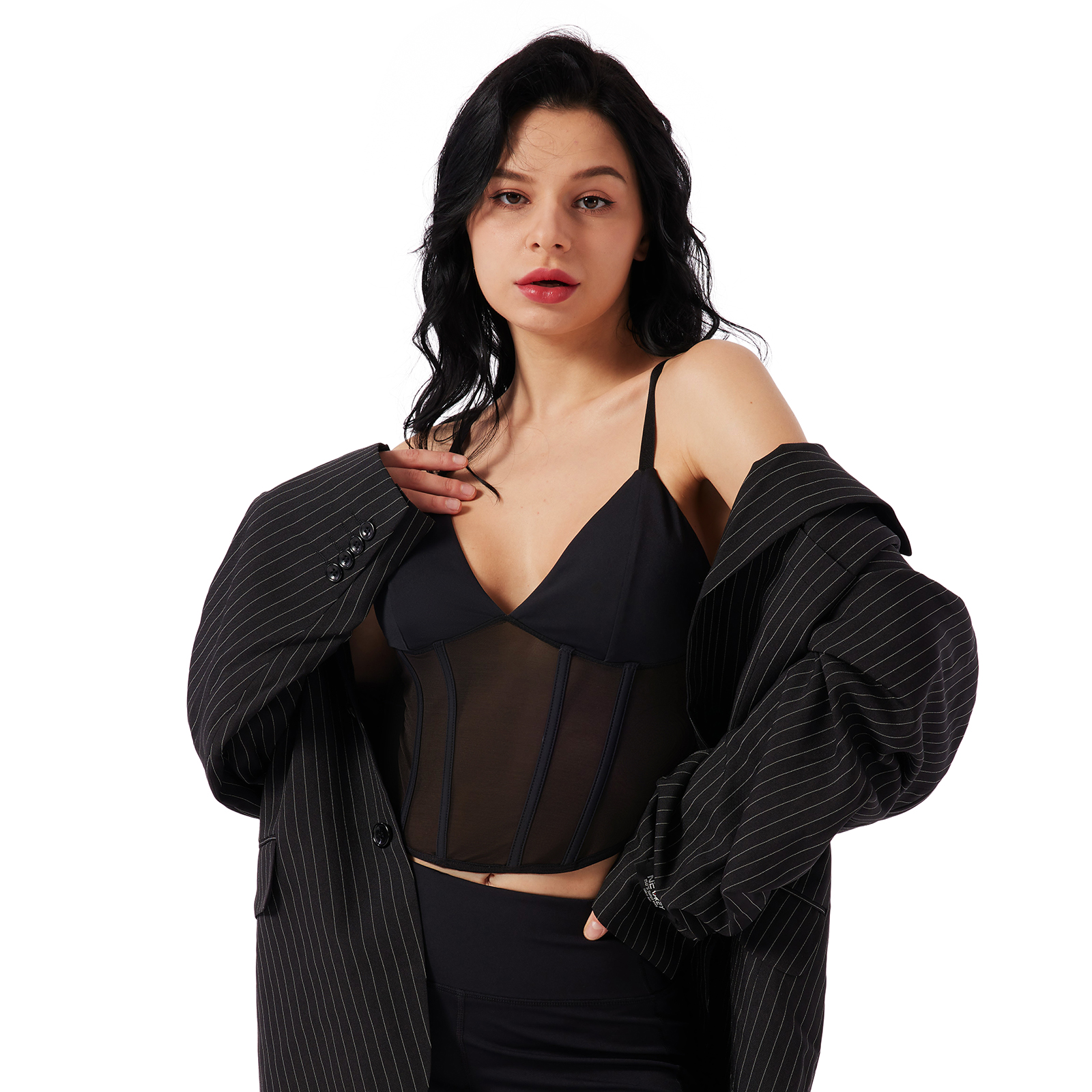 Thin Seamless Push Up Tops Body Shaper Set for Women Lead Time 1-3 Days Thickness Thin