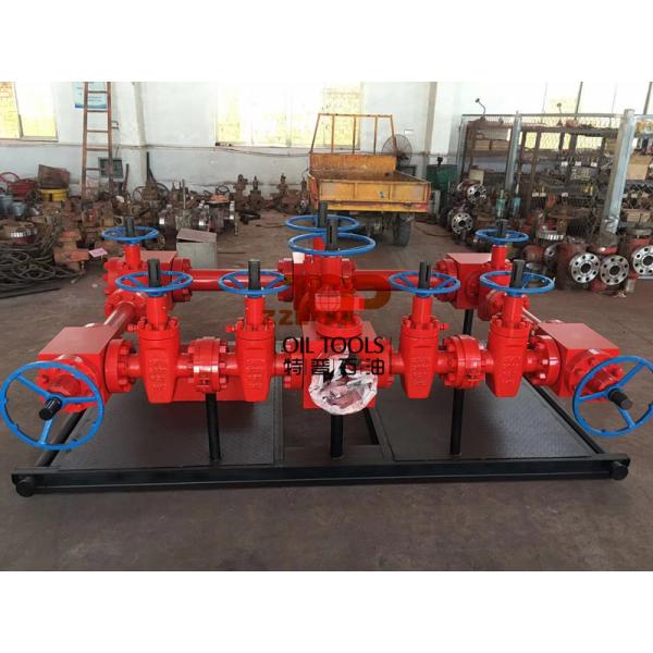 14MPa API Oil And Gas Divert Wellhead Manifold For Surface Well Testing Service