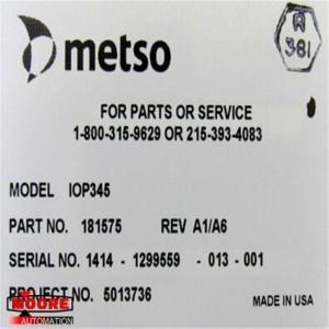 IOP345 METSO DIGITAL INPUT MODULE