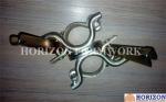 Self Colour Scaffolding Accessories , Double Swivel Coupler Easy Operation