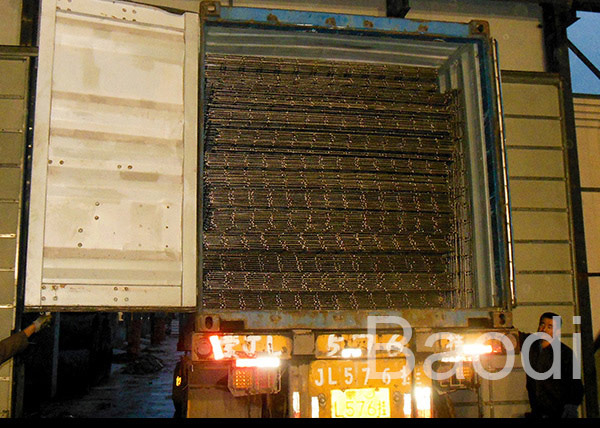 Thread Bar Steel Reinforcing Wire Mesh Welded 200 X 200 Mm For Tunnel Building