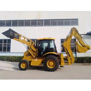 2500kg Towable Backhoe Loader Machine With 4 In 1 Bucket