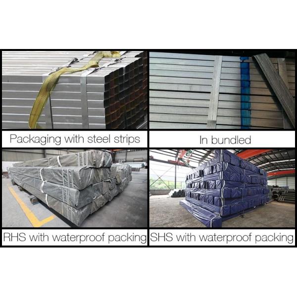 60x80 Galvanized Rectangular Tubing Cold Rolled UV Protection Anti Corrosion