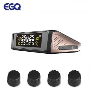 Quality LCD Display Real Time Solar Tire Pressure Monitoring System for sale