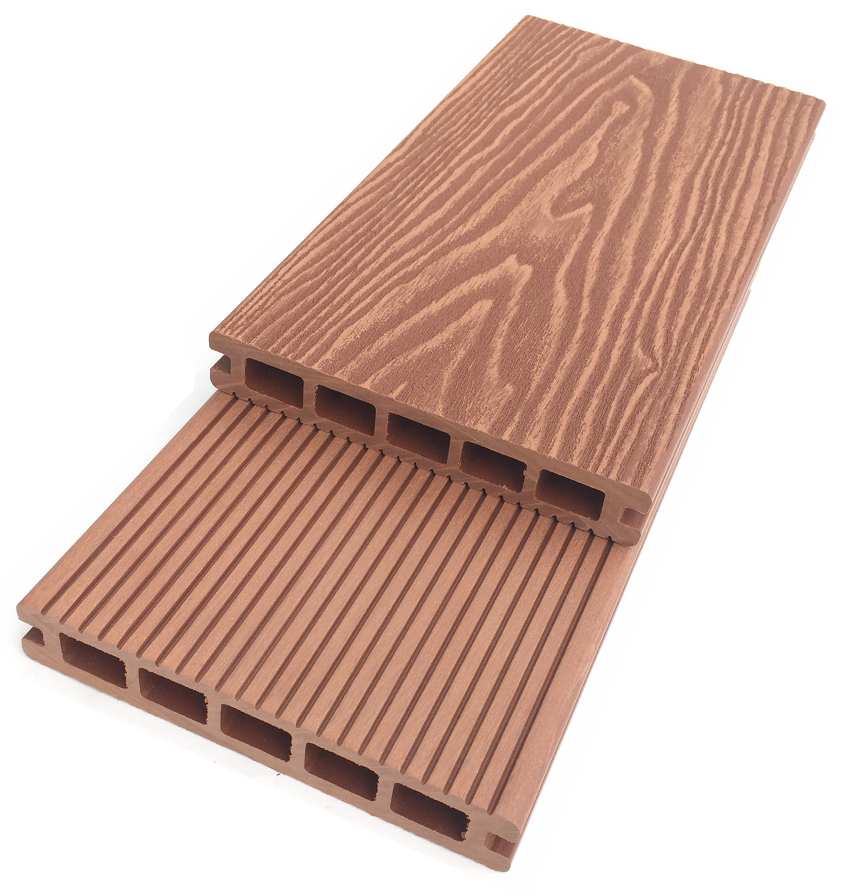 Quality ODM Timber Wood Plastic Composite Decking Planks 3D Engineered for sale