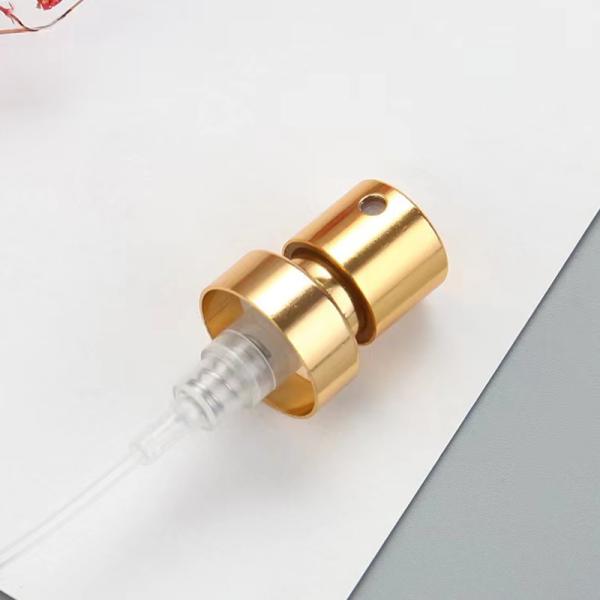 15MM 20MM Electroplated Aluminum Fine Mist Sprayer Pump with Precise Dosage Control for Personal Care