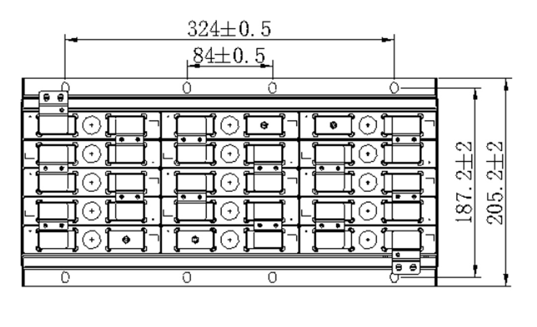 Quality Electric Vehicle Lithium Battery Module Lightweight 1P15S Configuration for sale