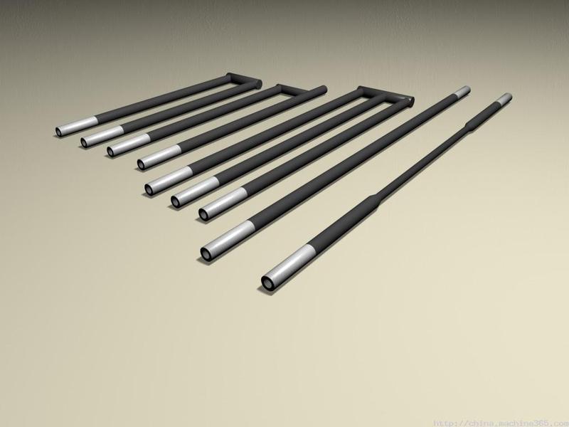 1500C ED Type SIC Heating Element close-up view showing construction details