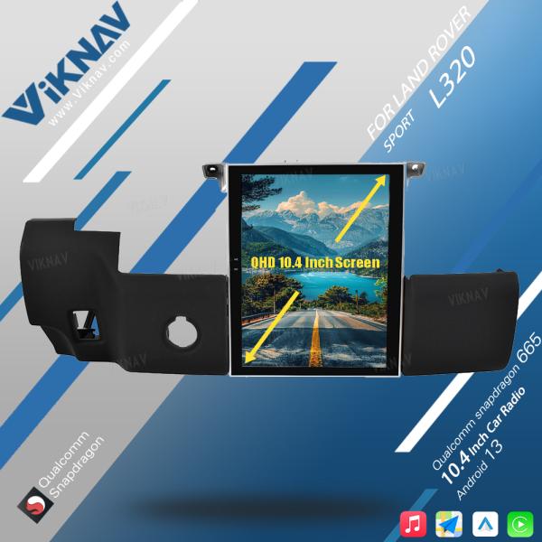 Viknav Car Radio For Range Rover Sport L320 2009-2013 Android Carplay GPS Navigation Multimedia Stereo Video Player Head UNIT WIth AC Panel