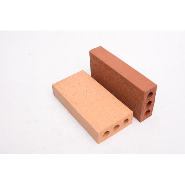 High Strength Type Thin Brick Flooring For Outside Road Paving With Holes