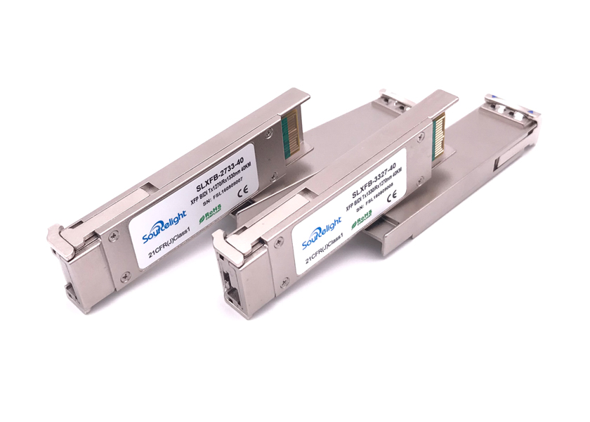 Tx 1270nm 40km Bidi Wdm 10g Xfp Optical Transceiver Lc For Datacom 10g Ethernet