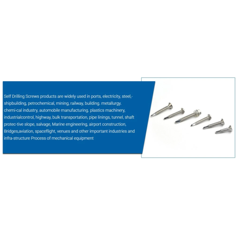 CSK Head Cross Slot Self Drilling Screws